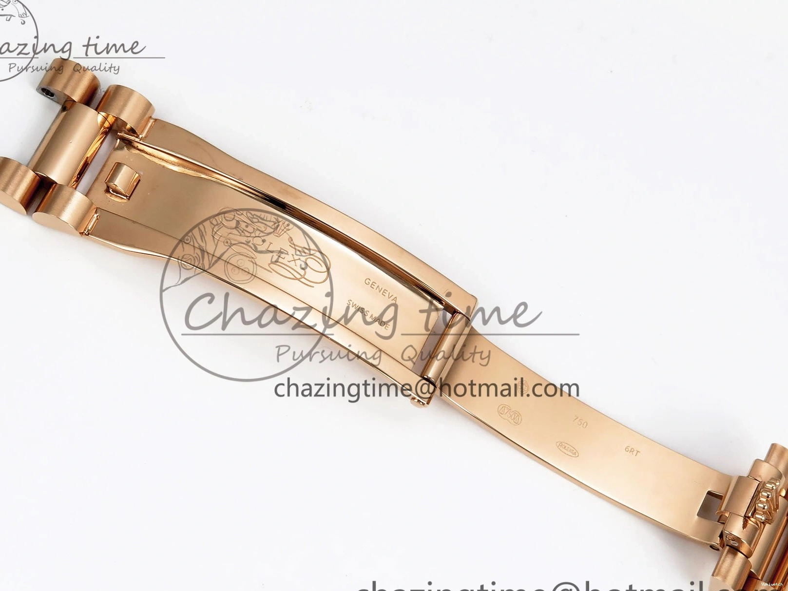Day 1:1 Tiffany RAF Stone Edition on Best RG Blue RG Date A2836 Dial Bracelet Roman 36 0523